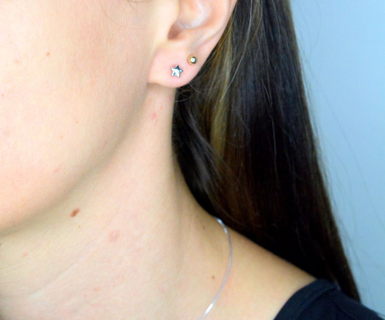 Kolczyki damskie srebrne 925 gwiazdki Armonica Nomination 241307 007.png